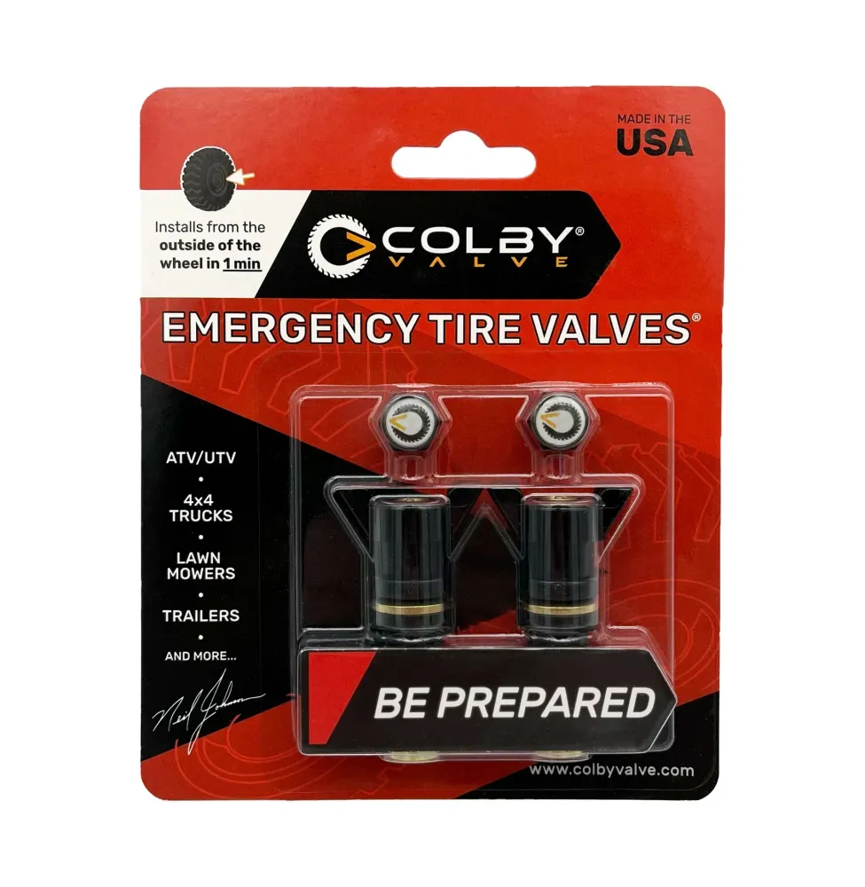 LOCKNLUBE Colby Valve - Emergency Tire Valve System voor APK-keuring