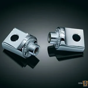 Professionele Kwaliteit Splined Peg Adapters, Chroom Harley-Davidson