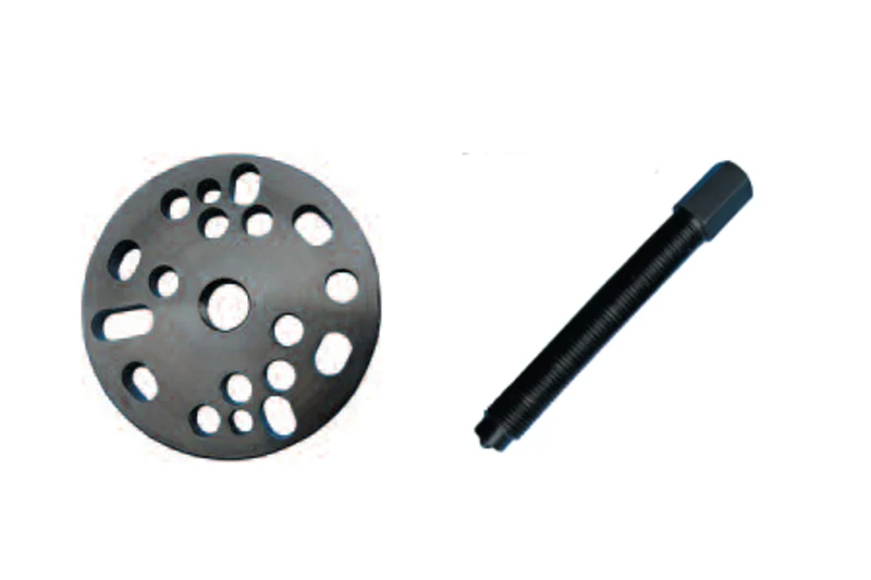 Extractor breed inzetbaar. Util para ejes, alternadores, marchas y piñones.