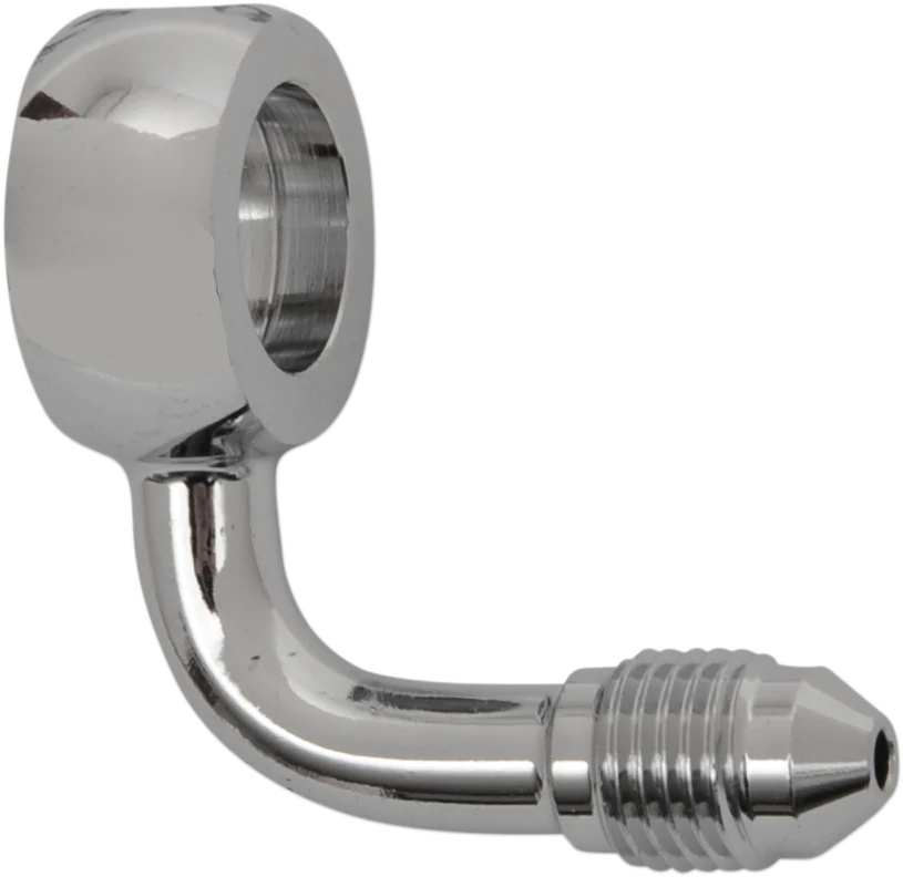 MAGNUM BRAIDED DOT BREED INZETBAAR BRAKE LINES AND FITTINGS BANJO FITTING AN3 CHR 90