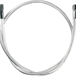 MAGNUM BRAIDED DOT MULTI-COMPATIBEL BRAKE LINES AND FITTINGS CHROMITEII 19"BRAKE LINE