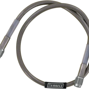 RUSSELL UNIVERSAL BRAIDED STAINLESS STAAL BRAKE LINES SS DOT BRAKE LINE 26"W/CL