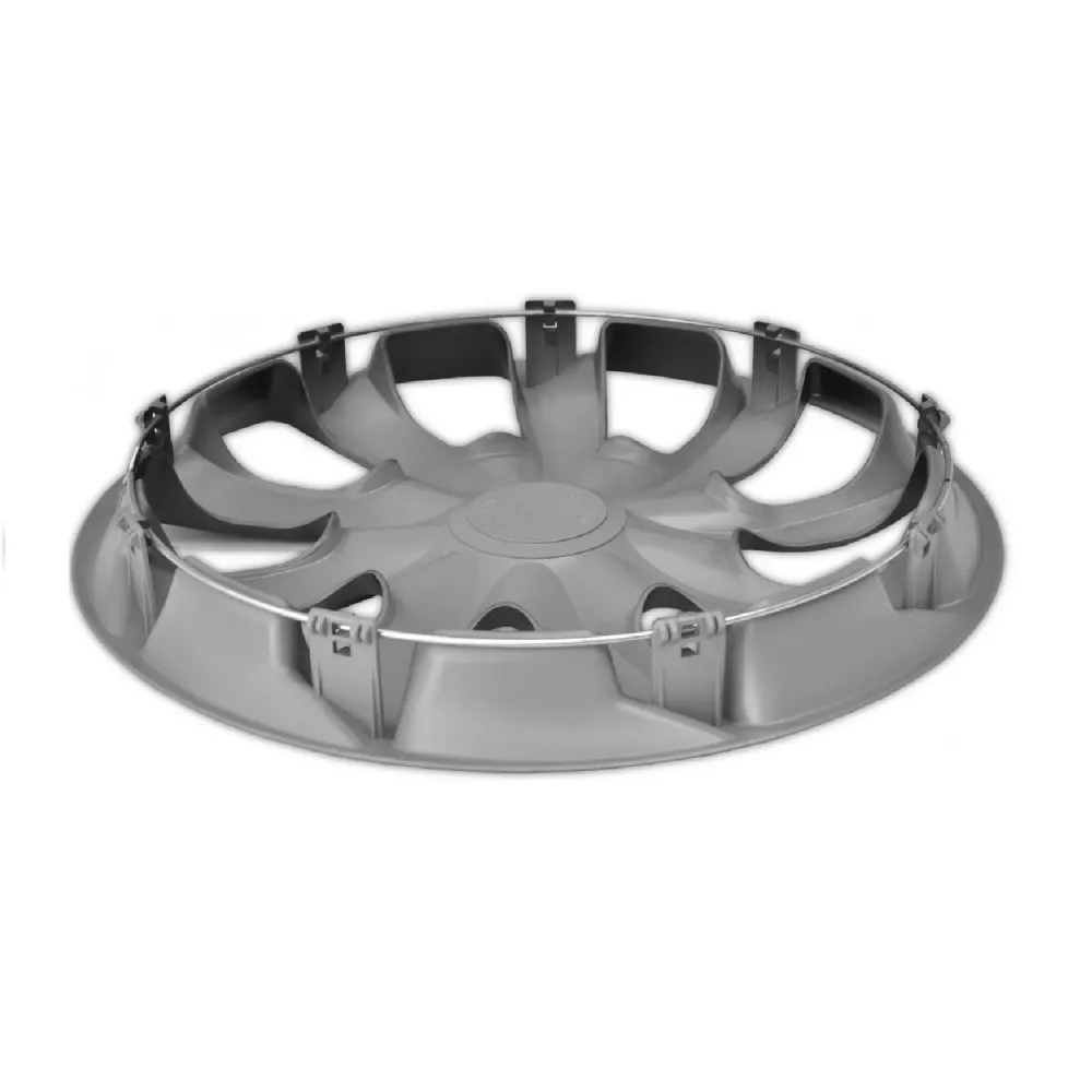 Universal hubcaps 16" Draco staalgrijs press-on 4 pieces