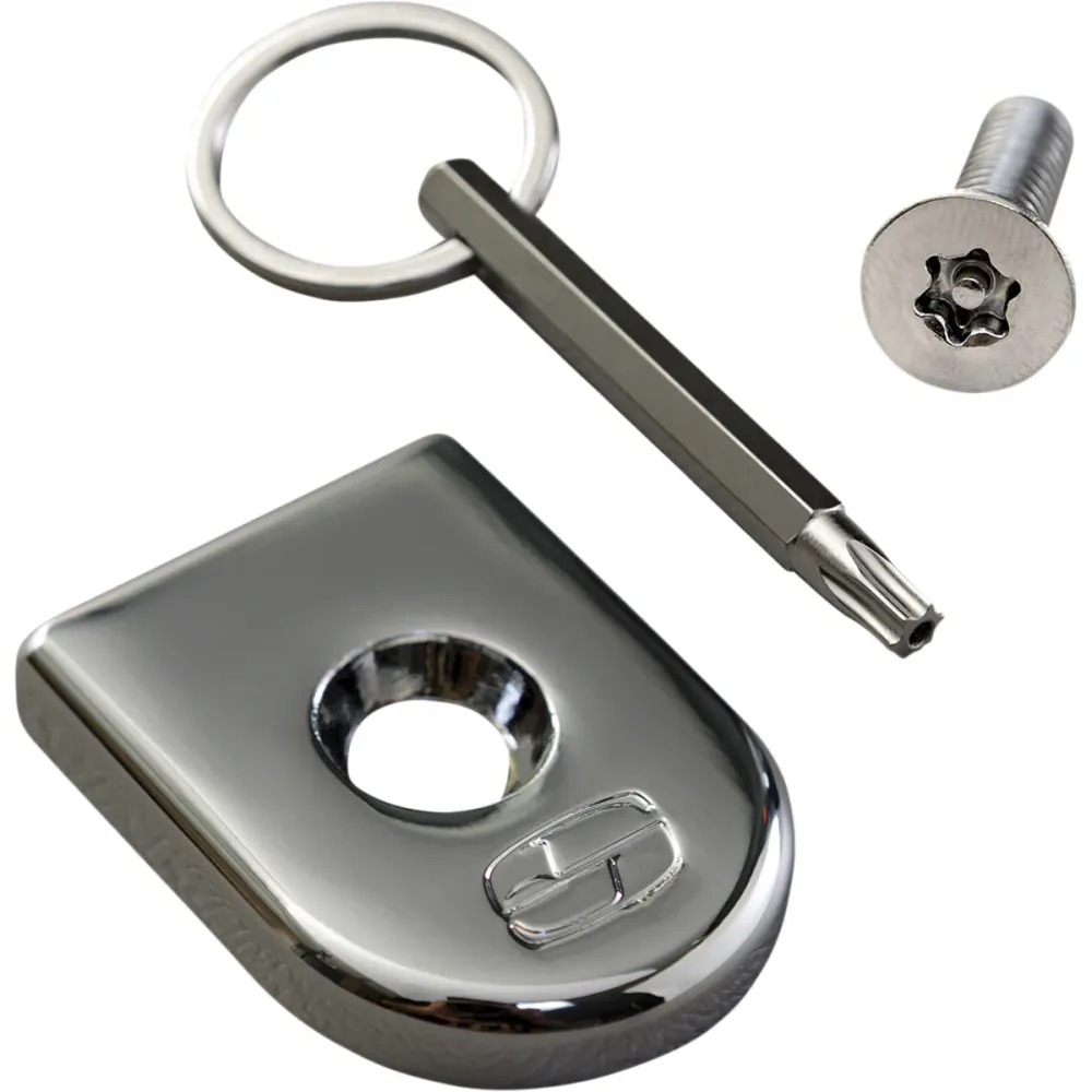 Gecertificeerde Tornillo Seguridad Cromado Asiento Para Harley-Davidson
