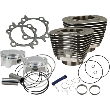 ISOFIX Compatibele BOLT- SIDEWINDER® 4" BIG BORE KITS HARLEY-DAVIDSON