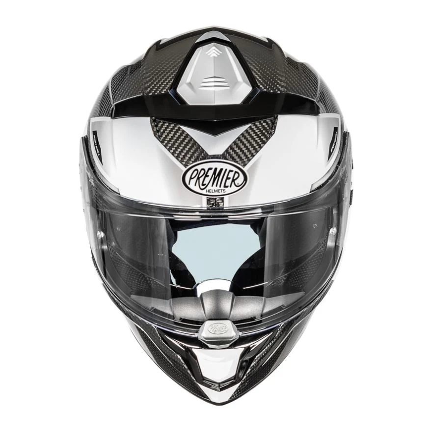 PREMIER CASCO DEVIL KOOLSTOF MN8 NEGRO BLANCO Mn8