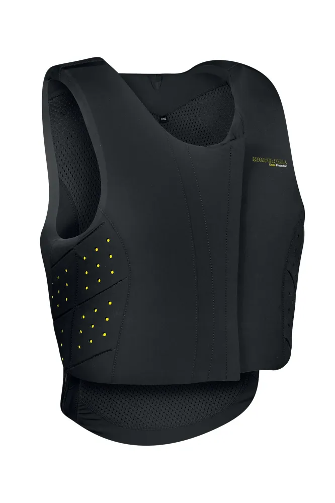 Safety Vest Frontzipp Jr Zwart 14 years