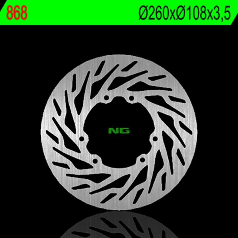 Disco de freno NG 868 Ø260 x Ø108 x 3.5