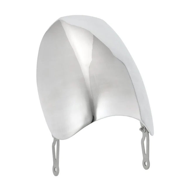 Motone Airblade Screen, Aluminium. Quicksilver Polished