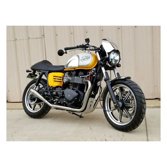Motone Airblade Screen, Aluminium. Quicksilver Polished