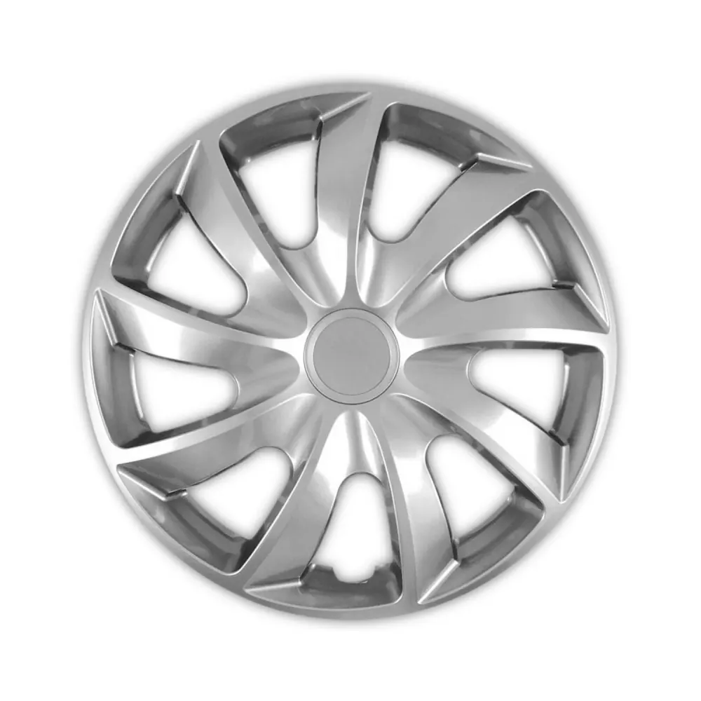 NRM QUAD SILVER 17'' / Wieldoppen - zilver - Bedekt met beschermende lak