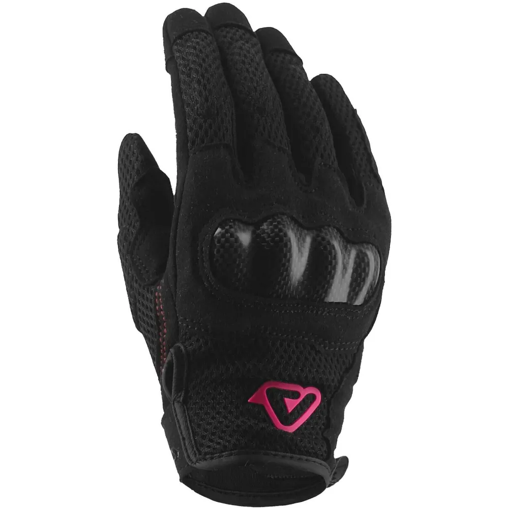 Contactloze ACERBIS CE RAMSEY MY VENTILADOS GUANTES DE MOTOCICLETA MUJER Negro