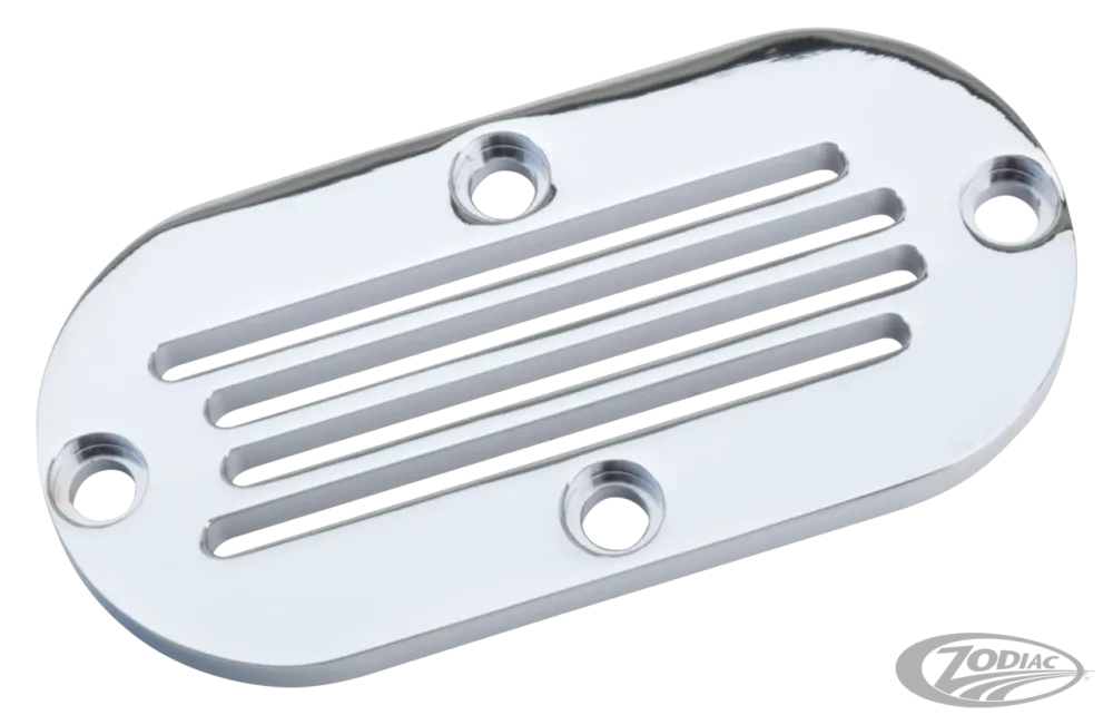 GZP Vented chroom inspection cover Harley-Davidson