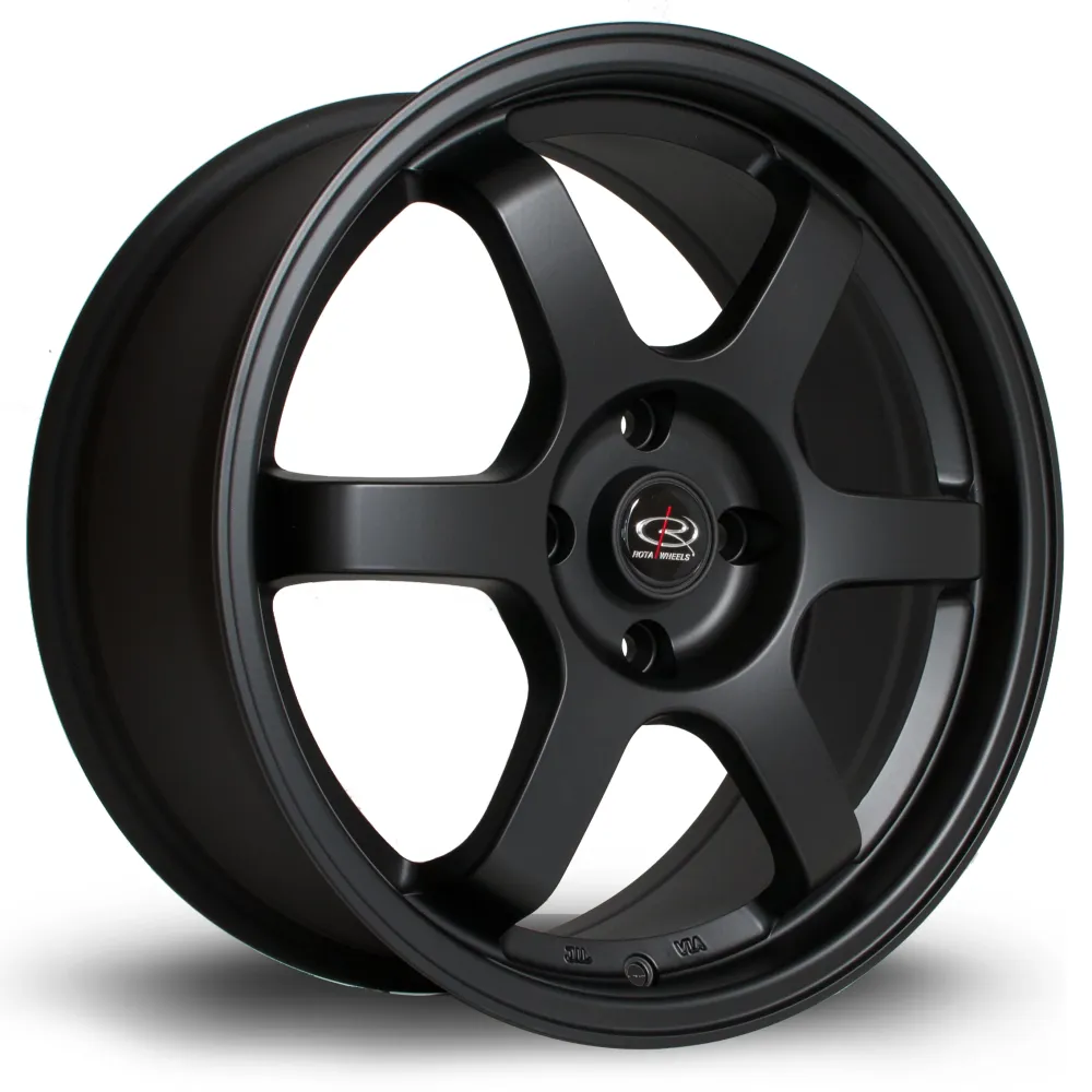 Rota Grid 17x7.5" 5x100 ET45, Flat Ravenzwart