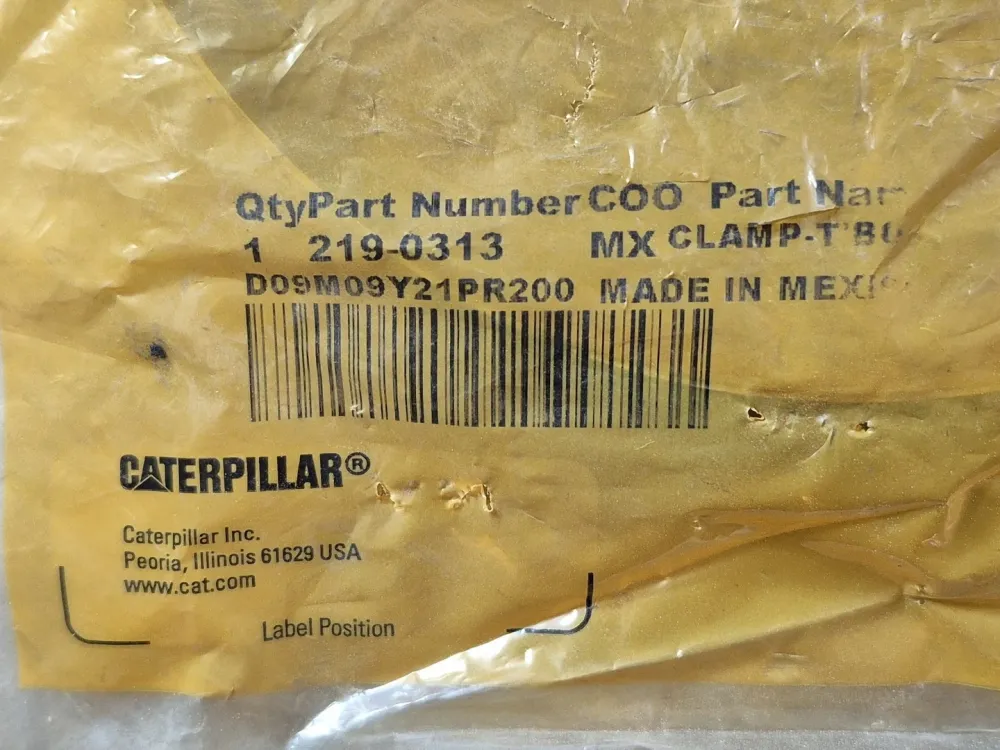 155.7 mm to 163.6 mm Diameter T-Bolt Clamp 219-0313