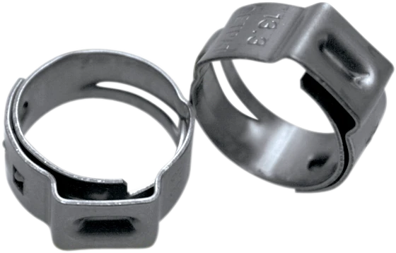 MOTION PRO STEPLESS® EAR CLAMP KIT FUEL SYSTEM CLAMP STEPLES 13.2-15.7MM
