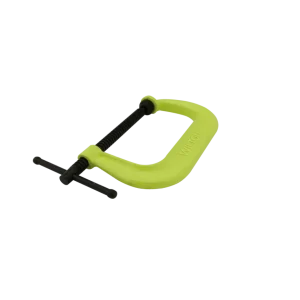 WILTON 400 Series Hi-Vis Safety C-Clamp, 0 - 4-1/4” Opening, 3-1/4” Throat