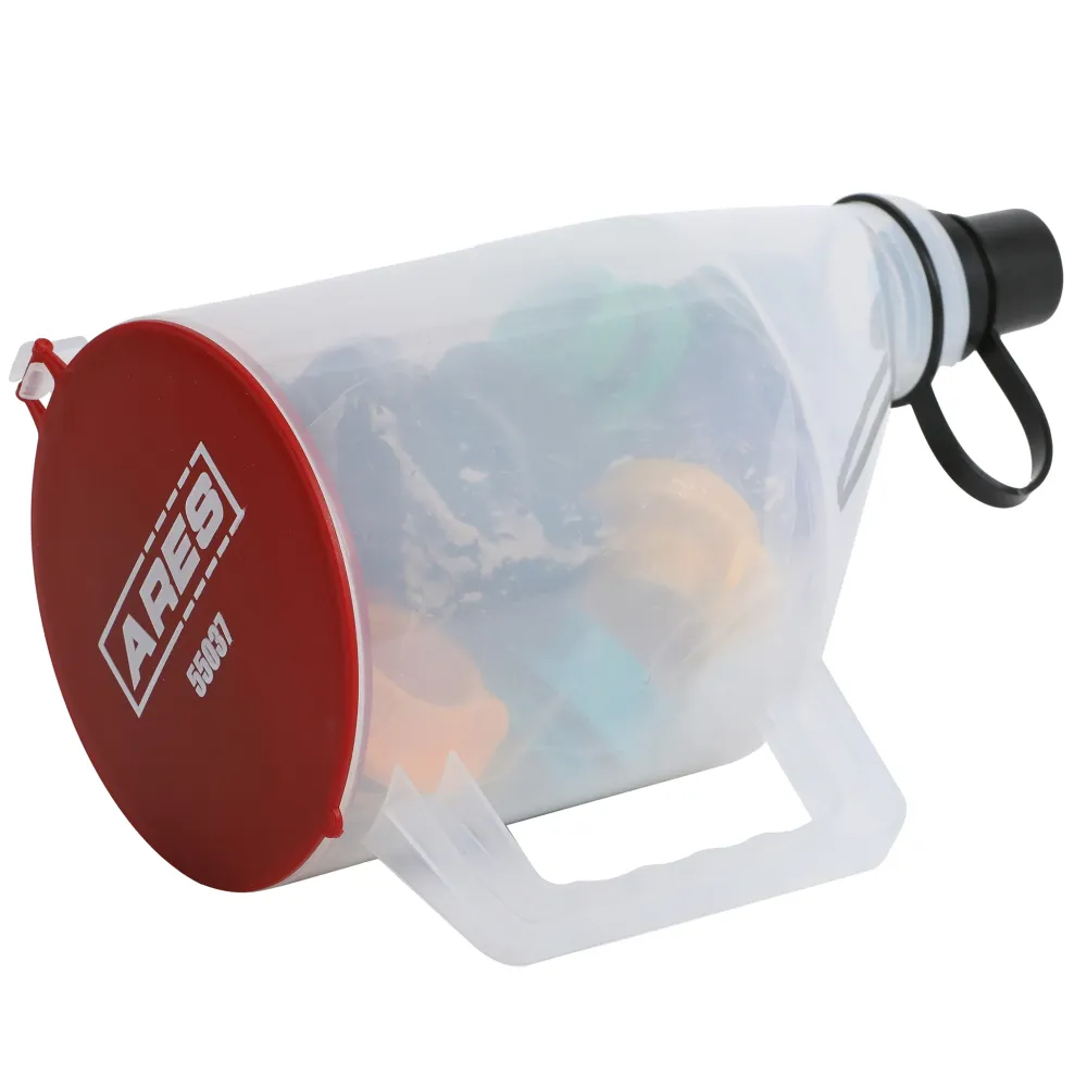 ARES 55037 - 15-Piece Master No-Spill Oil Funnel Filling Kit