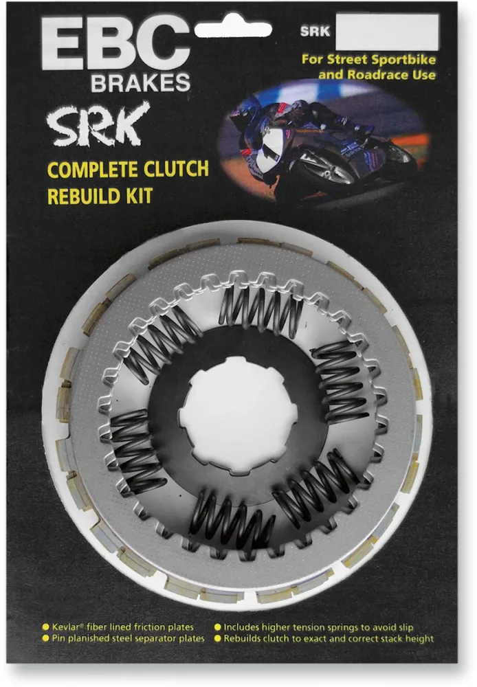 EBC EBC CLUTCH KITS, CLUTCH SPRINGS AND DIAPHRAGM SPRINGS CLUTCH KIT EBC ST SRK89 Complete set voor voor- en achterkant