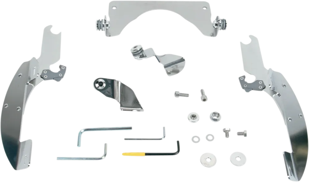 MEMPHIS SHADES METRIC BATWING FAIRING, WINDSHIELDS, DEFLECTORS AND ACCESSORIES MNT KIT BW C90/T HOOGGLANS