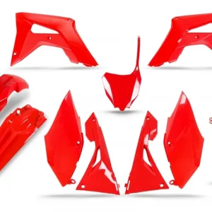 Vouwbare achtervleugel Kit de plástica UFO rojo, Honda CFR