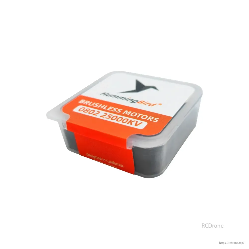 NewBeeDrone Hummingbird 0802 25000kv Brushless 1S FPV Racing Motor (Set 4)