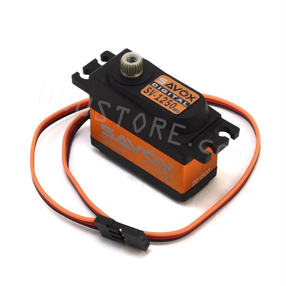 Taiwan SAVOX SV-1250MG model aircraft model car model 12 small high-voltage micro-tail servo electronisch steering gear