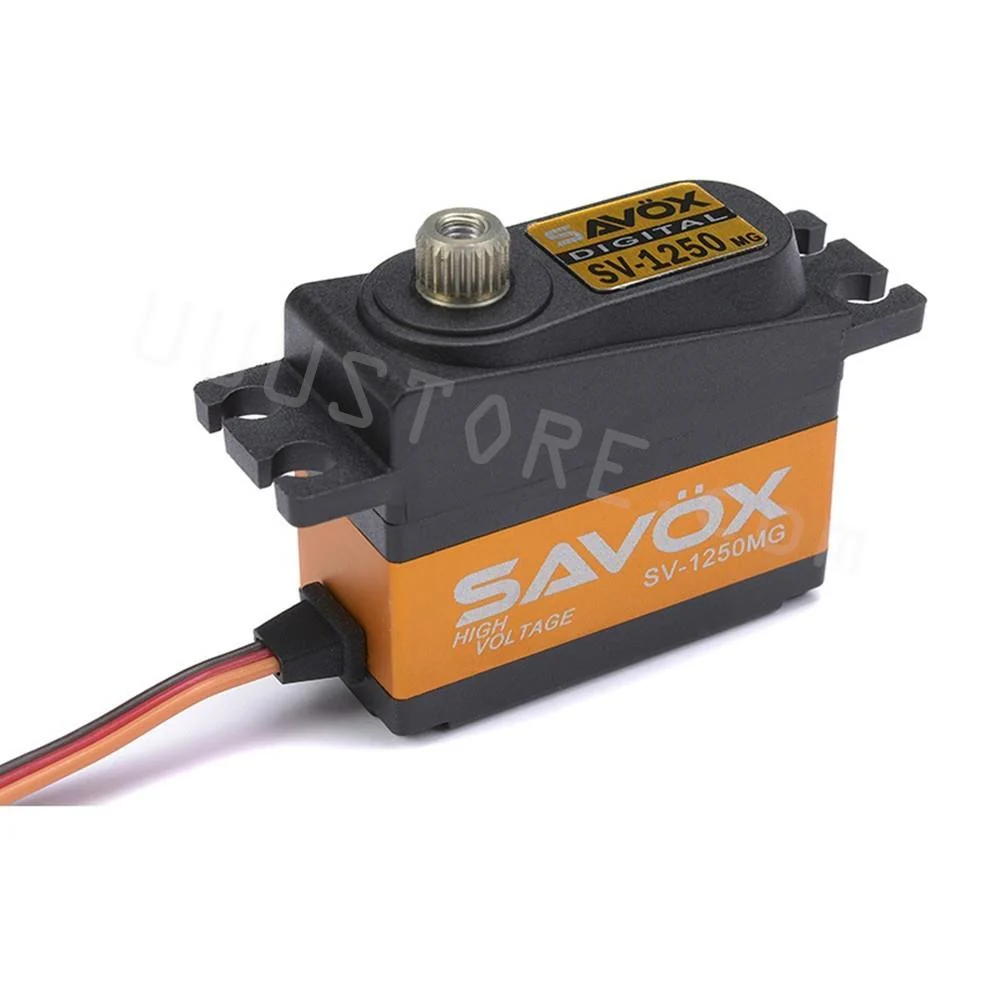 Taiwan SAVOX SV-1250MG model aircraft model car model 12 small high-voltage micro-tail servo electronisch steering gear
