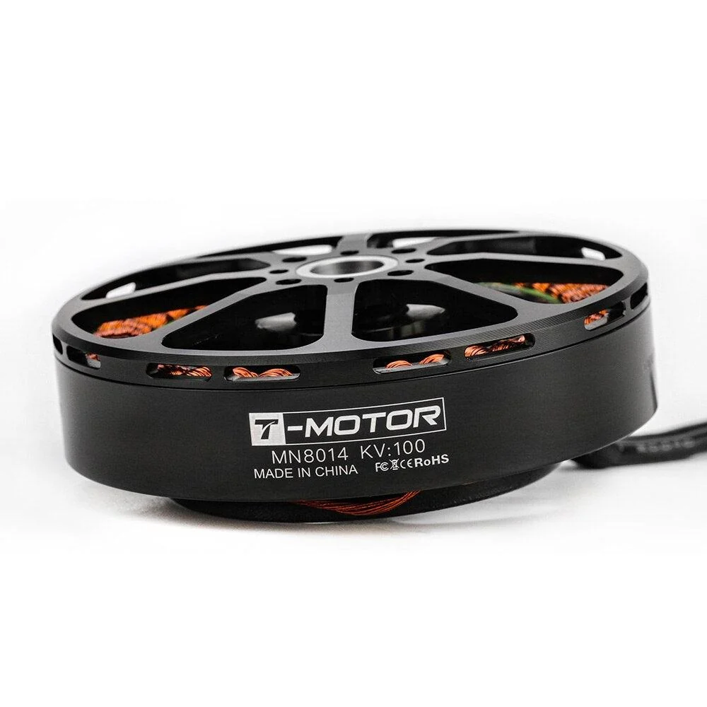 T-motor MN8014 KV100 12S Brushless Motor - Max Thrust 13.9KG Antigravity 8014 Outrunner Motor Multirotor RC Drone VTOL