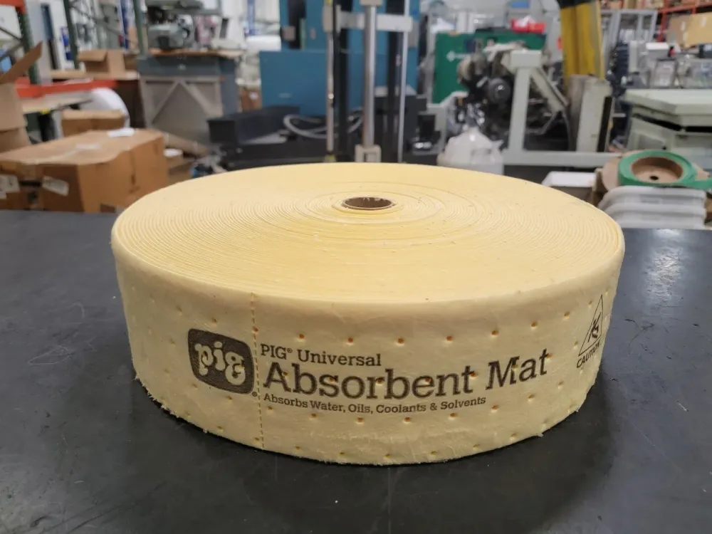 4 . x 150 ft Absorbent Mat Roll MAT4150-YW
