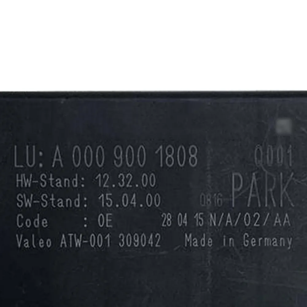 0009001808 Regeleenheid Parkeerhulpmodule voor Mercedes-Benz W205 C180