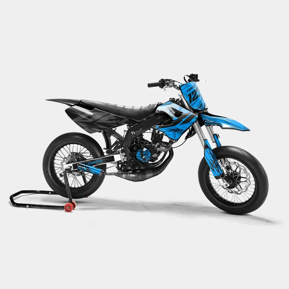 0RBIS - Decoratieset DERBI 50cc - Blauw