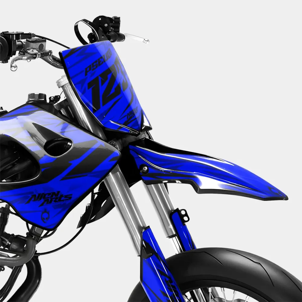 0RBIS - Decoratieset DERBI 50cc - Donkerblauw