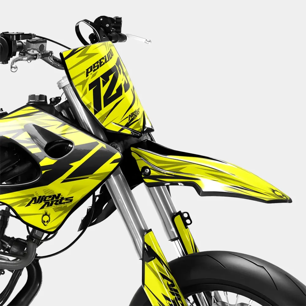 0RBIS - Decoratieset DERBI 50cc - Geel