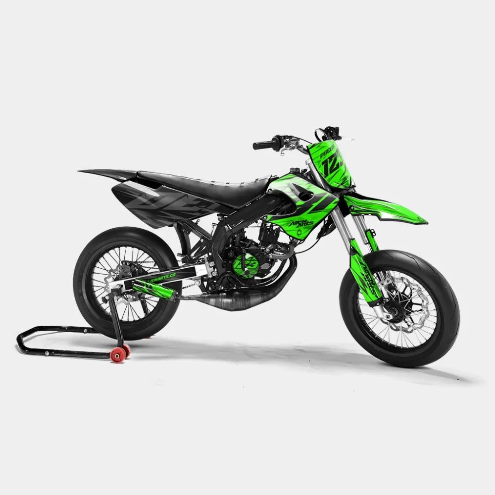 0RBIS - Decoratieset DERBI 50cc - Groen