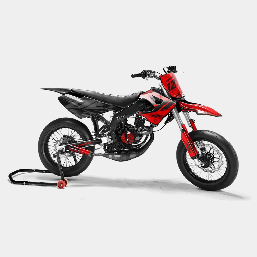 0RBIS - Decoratieset DERBI 50cc - Rood
