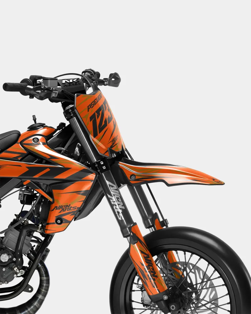 0RBIS - Decoratieset RIEJU 50cc - Oranje