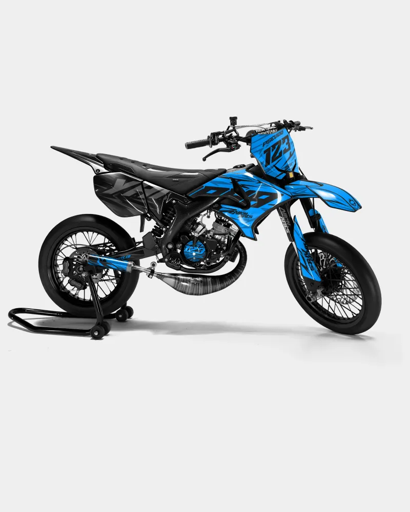 0RBIS - Decoratieset YAMAHA DT 50cc - Blauw