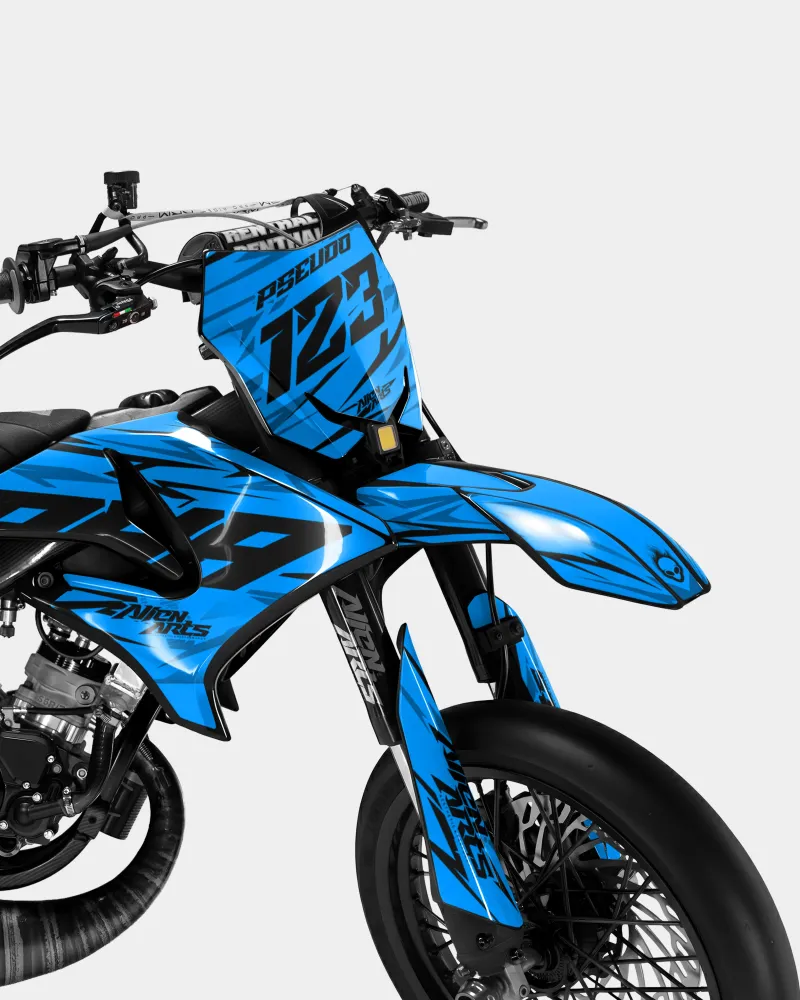 0RBIS - Decoratieset YAMAHA DT 50cc - Blauw