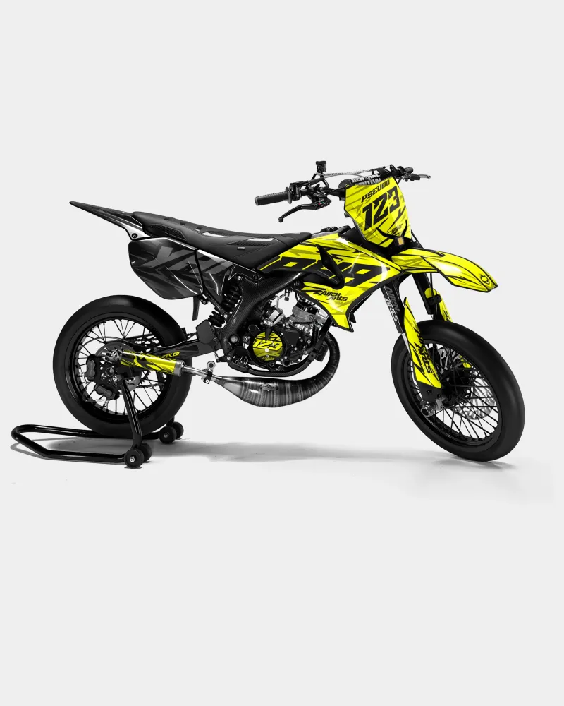 0RBIS - Decoratieset YAMAHA DT 50cc - Geel