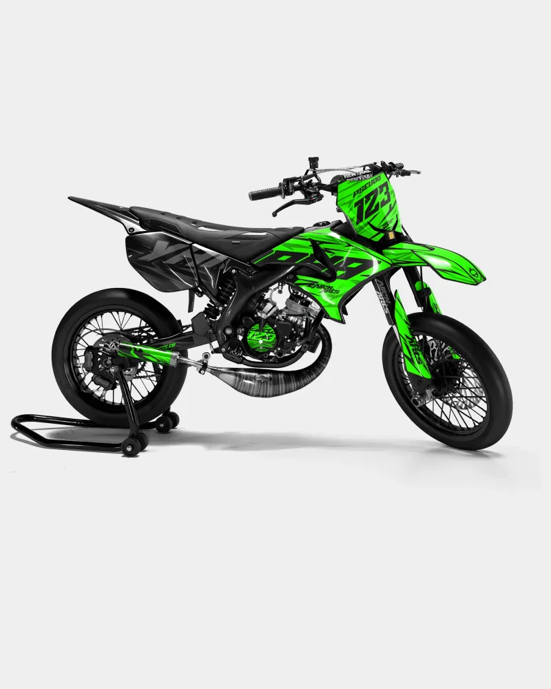 0RBIS - Decoratieset YAMAHA DT 50cc - Groen