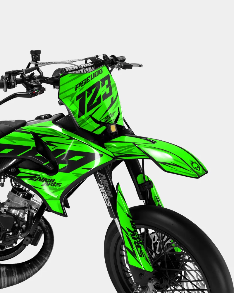 0RBIS - Decoratieset YAMAHA DT 50cc - Groen