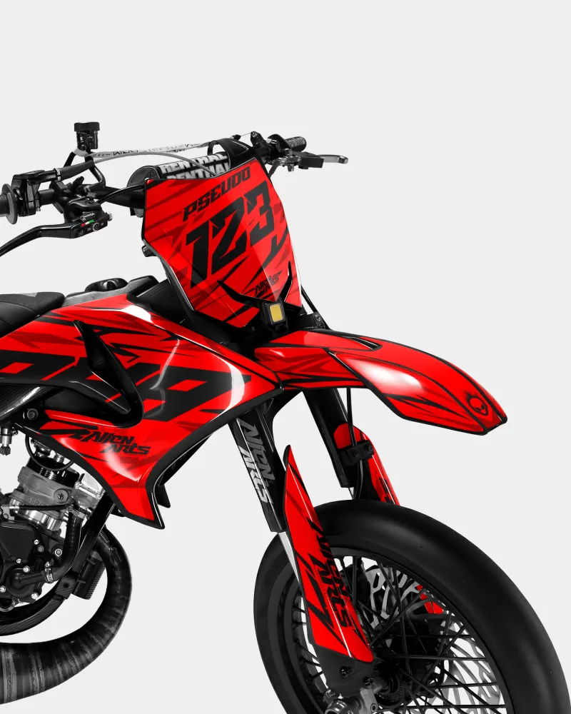 0RBIS - Decoratieset YAMAHA DT 50cc - Rood