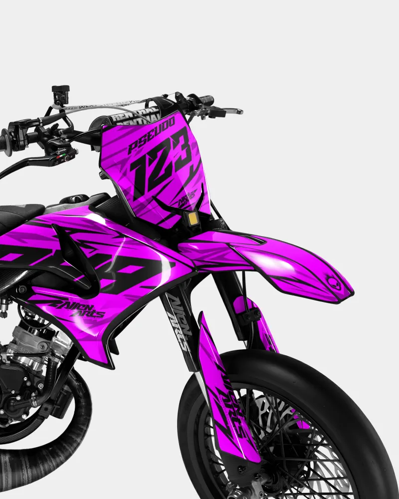 0RBIS - Decoratieset YAMAHA DT 50cc - Roze