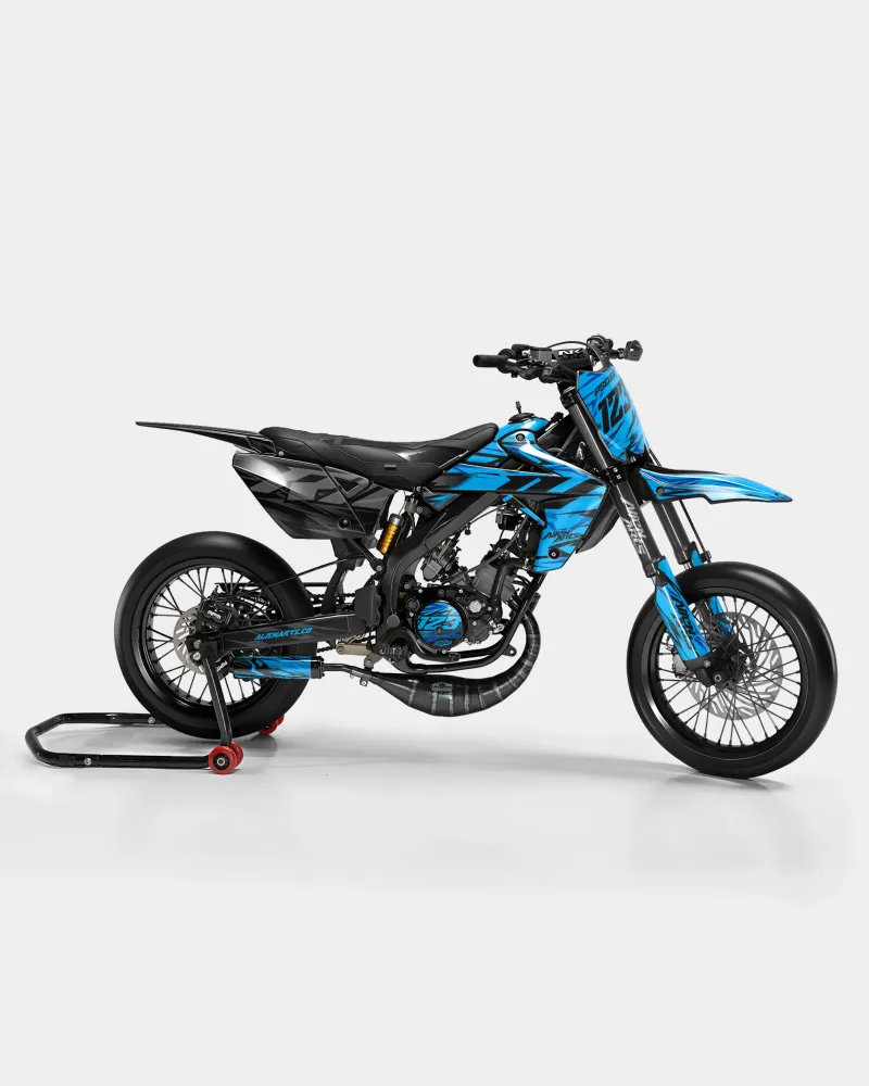 0RBIS - RIEJU 50cc decoratieset - Blauw