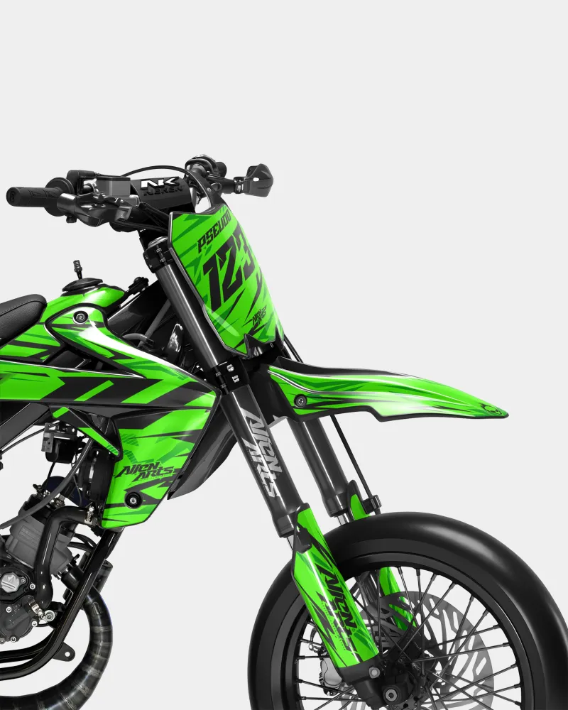 0RBIS - RIEJU 50cc decoratieset - Groen