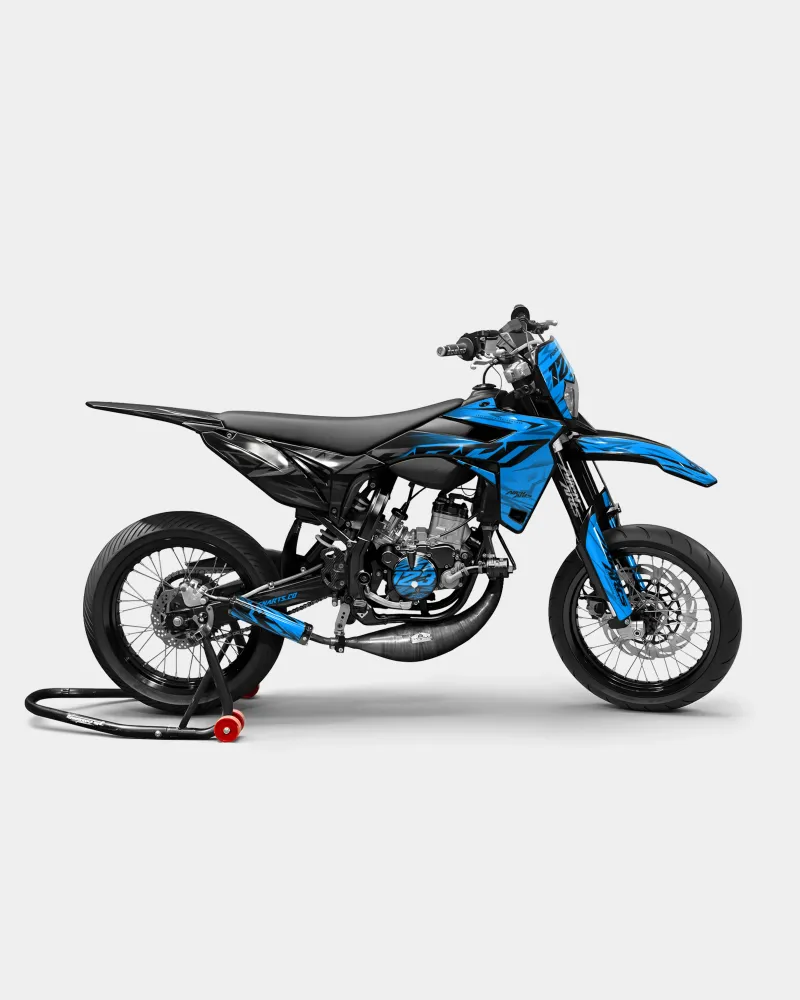 0RBIS - SHERCO 50cc decoratieset - Blauw