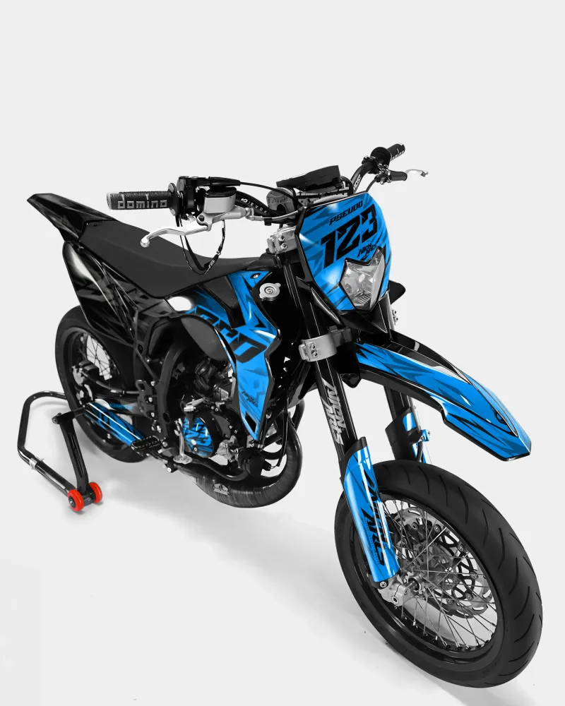 0RBIS - SHERCO 50cc decoratieset - Blauw