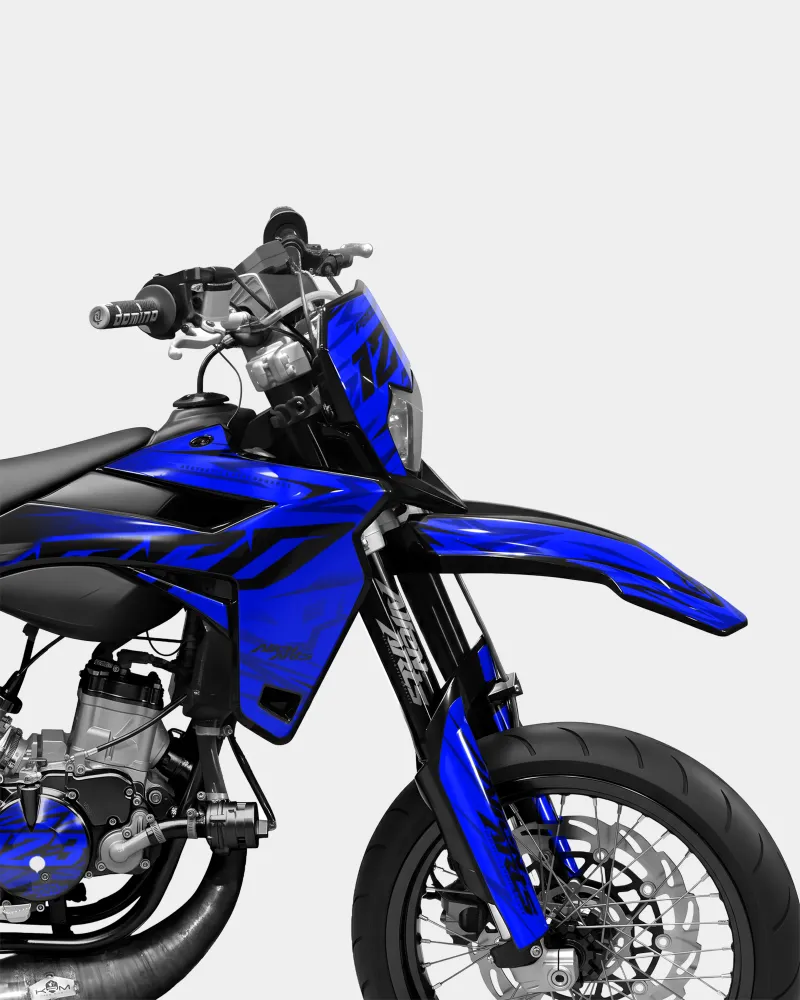 0RBIS - SHERCO 50cc decoratieset - Donkerblauw