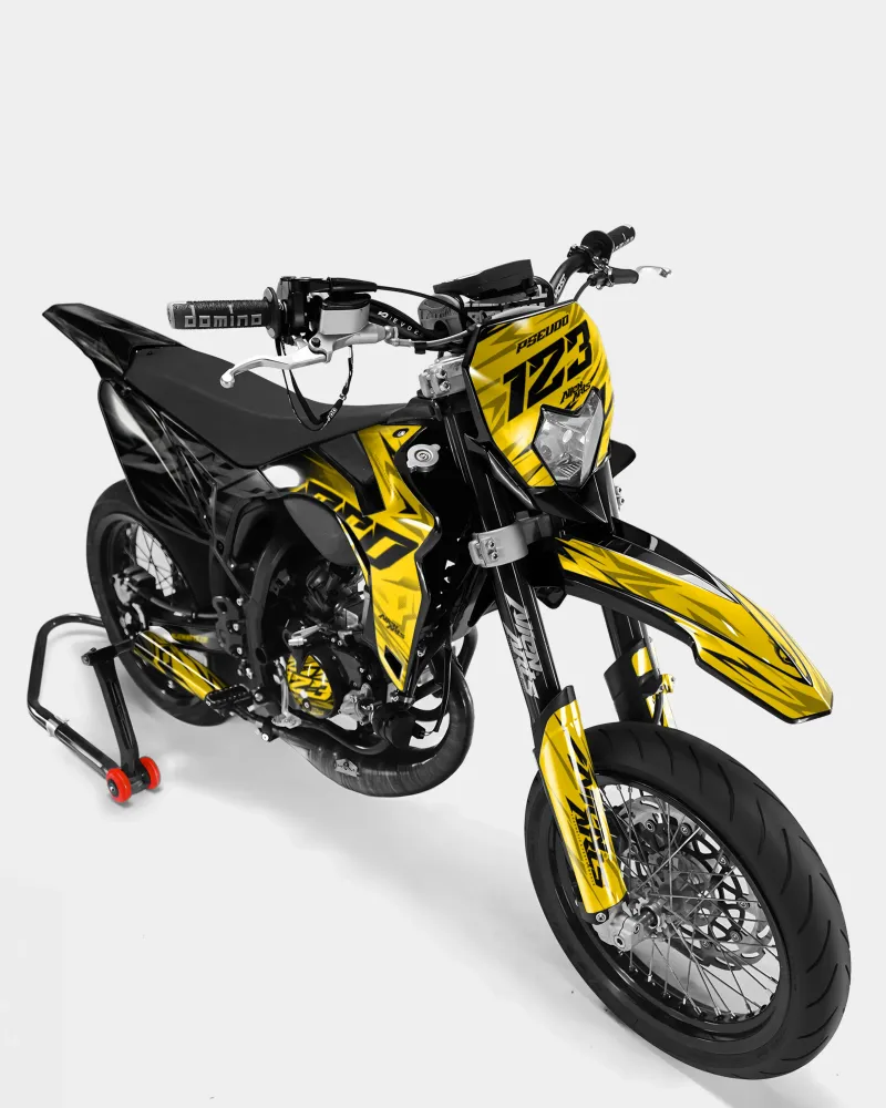 0RBIS - SHERCO 50cc decoratieset - Donkergeel